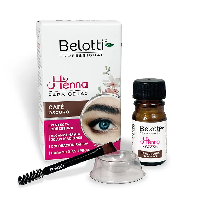 Henna Para Cejas - Color Café Oscuro 3g