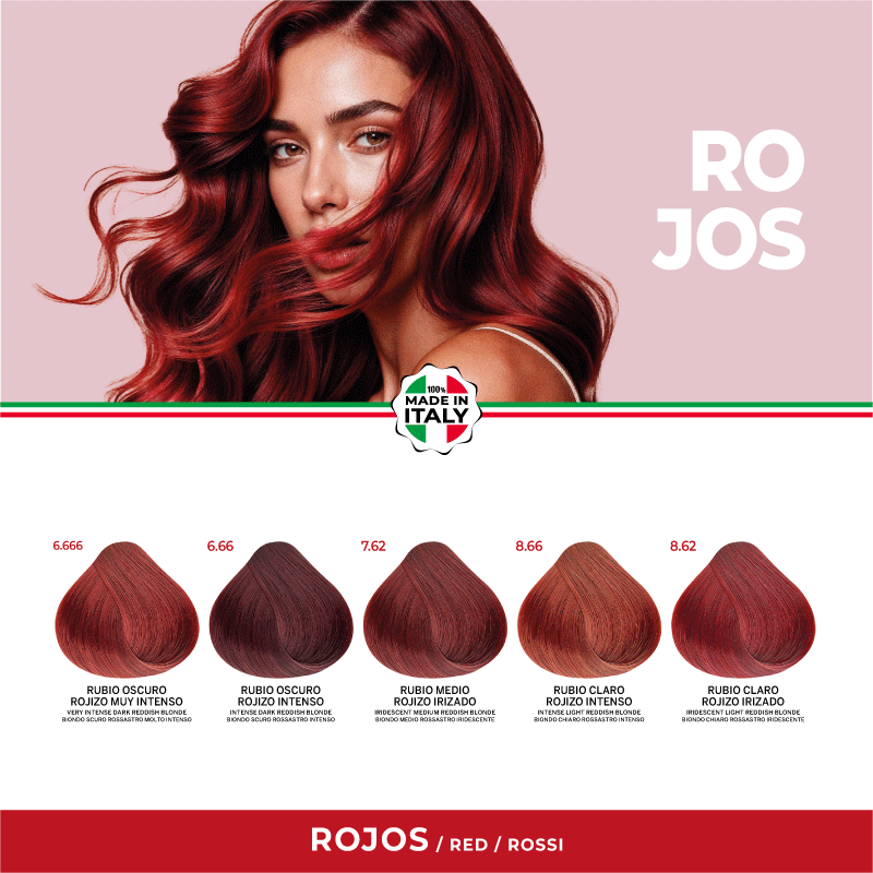 Tinte Color Plus Tonos Rojos – Belotti Profesional