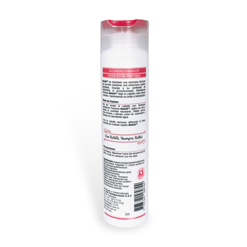 Belotti Acondicionador Nutrición Profunda x 300ml - Image 3